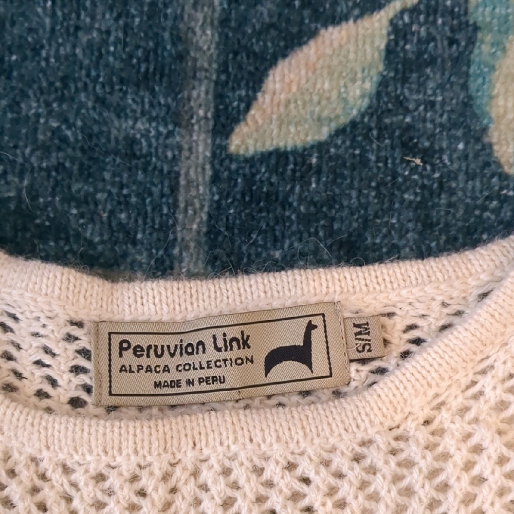 Women's Cream Sweater - Picture 2 of 3